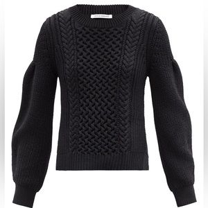 Cecilie Bahnsen open back sweater Black XS/S